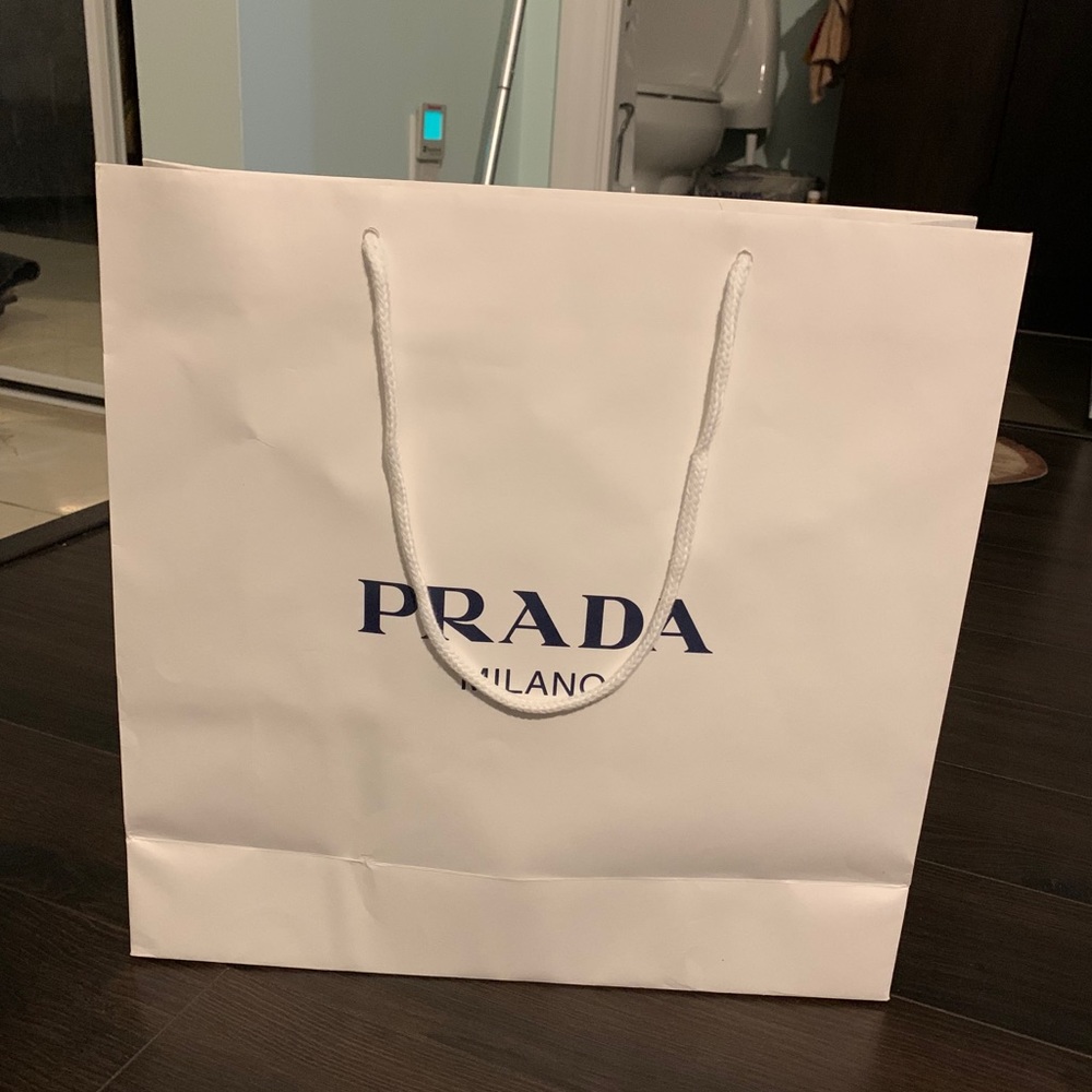 Prada medium- large size paper bag